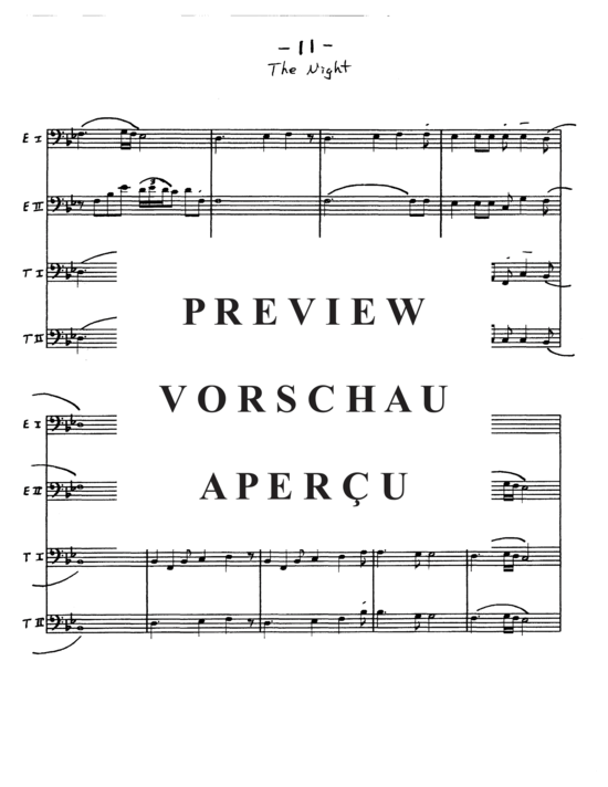 Product gallery: Page 13 of 21 The Night , , (Tuba Quartet EETTt)