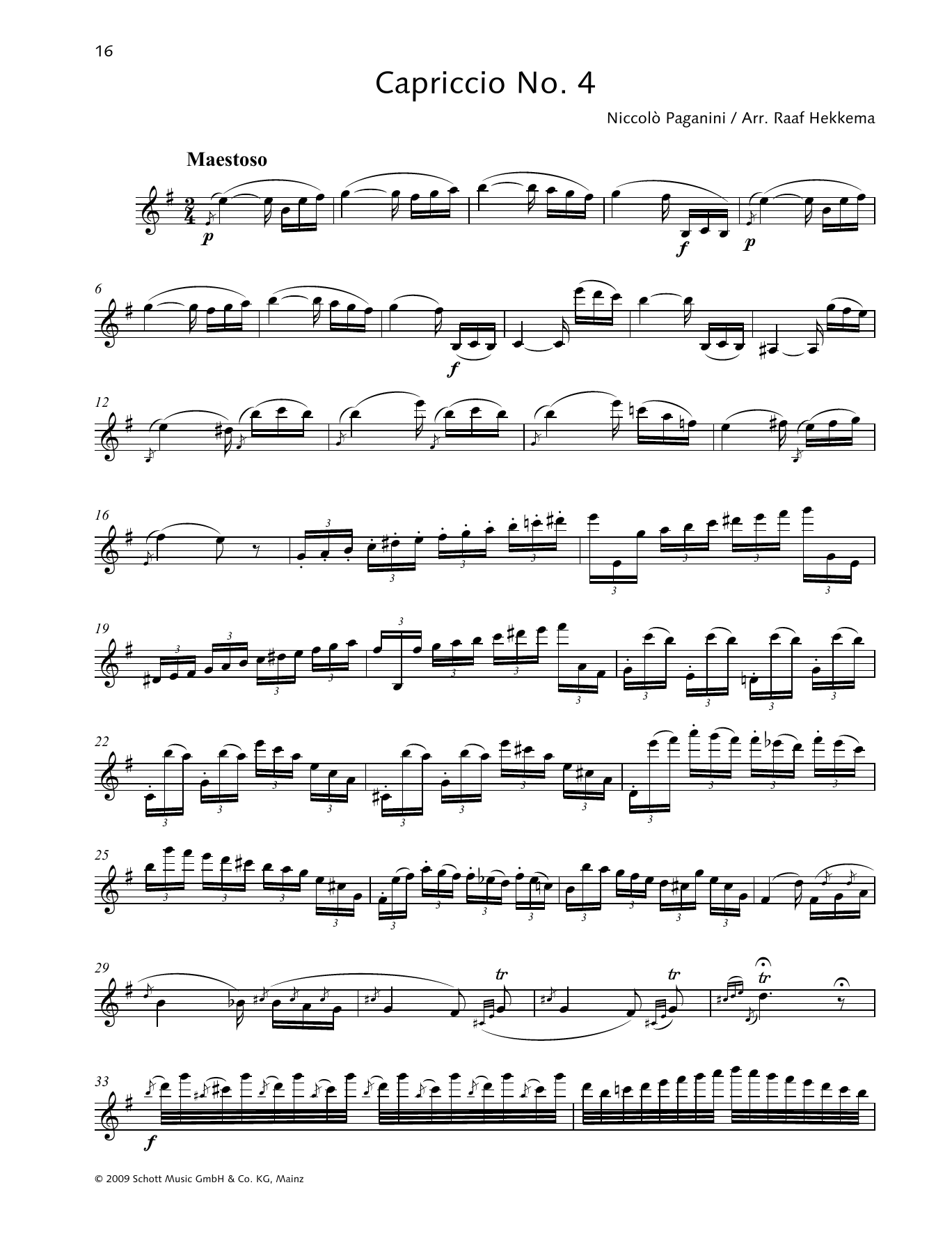 Product picture to: Capriccio No. 4