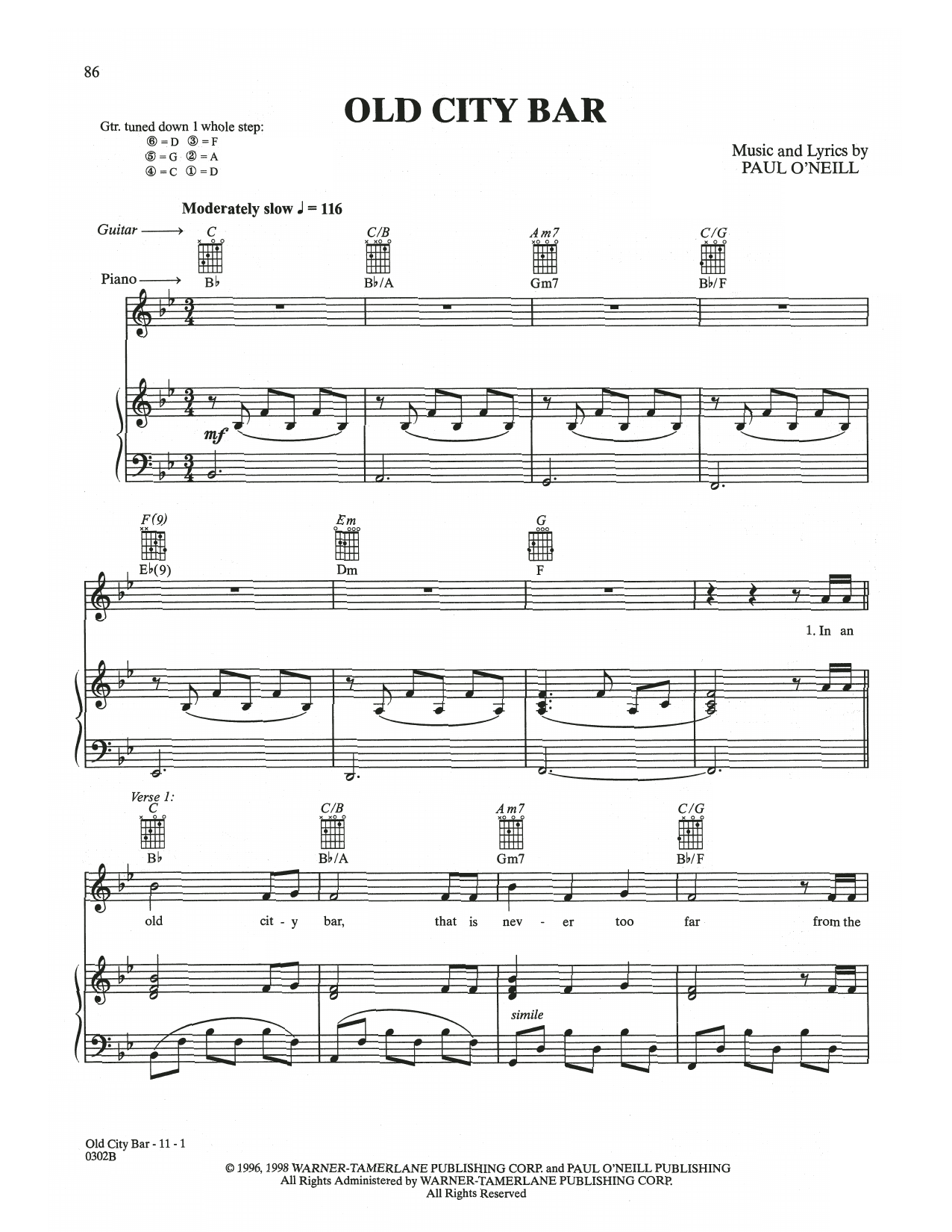 Product gallery: Page 1 of 1 Old City Bar, Trans-Siberian Orchestra