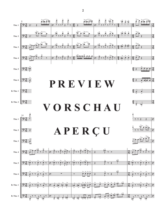 Product gallery: Page 4 of 21 Torque , , (Trombone ensemble 1-8 trombones)