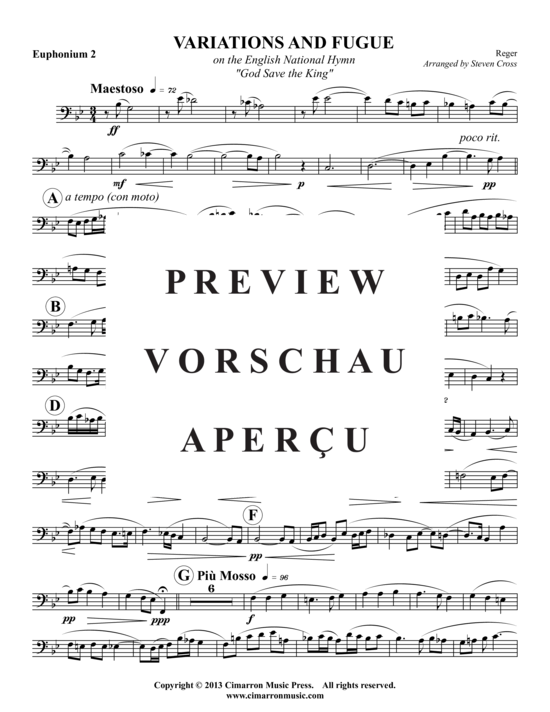 Product gallery: Page 12 of 19 Variations and Fugue , , (2x Baritone, 2x Tuba)