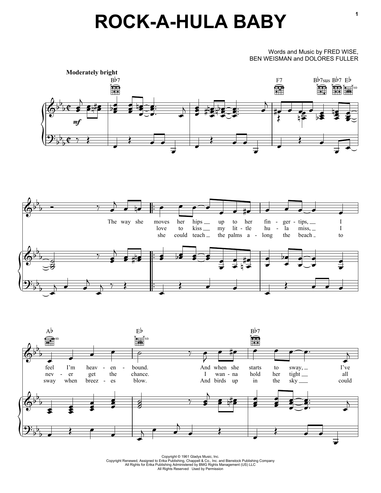 Produktbild zu:  Rock-A-Hula Baby - Elvis Presley