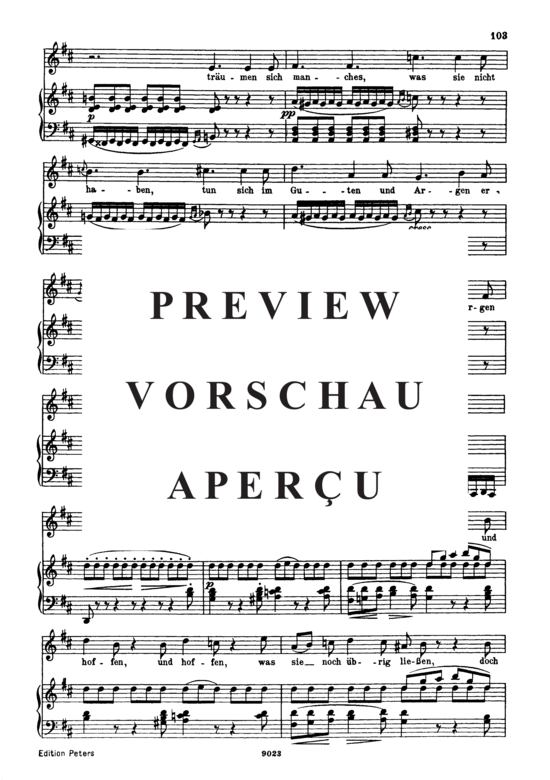 Product gallery: Page 3 of 5 Im Dorfe D.911-17 (Winterreise), , High Voice and Piano