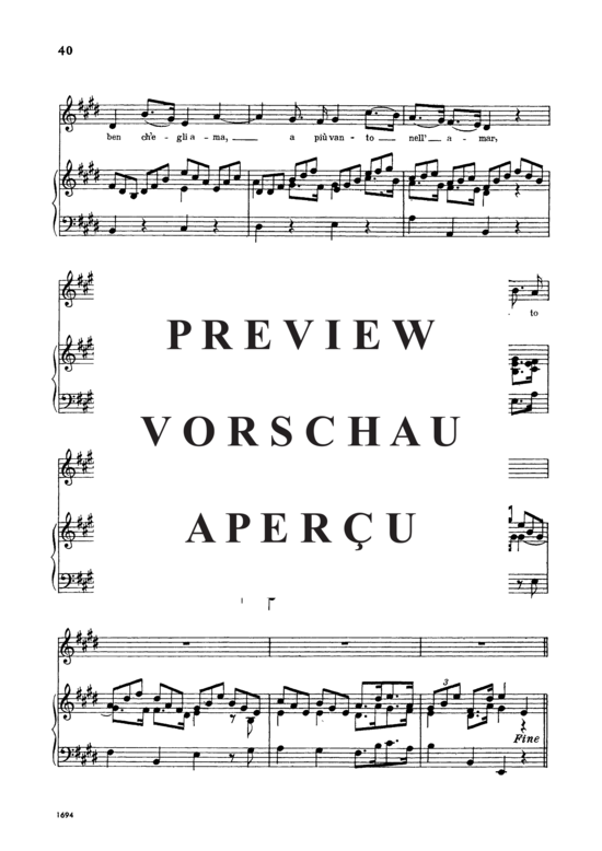 Product gallery: Page 4 of 5 Generoso chi sol brama, , Alto Solo and Piano