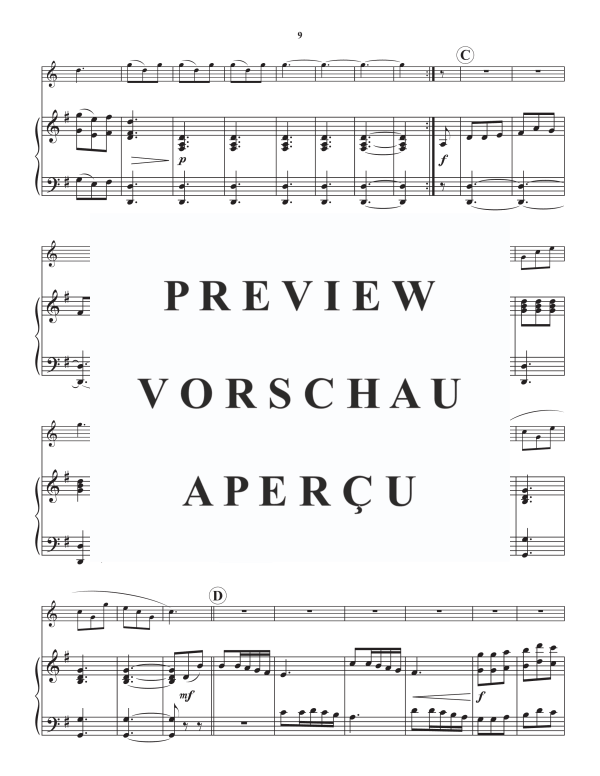 Produktgalerie: Seite 11 von 11 Sinfonia in G, , Alphorn in G und Klavier