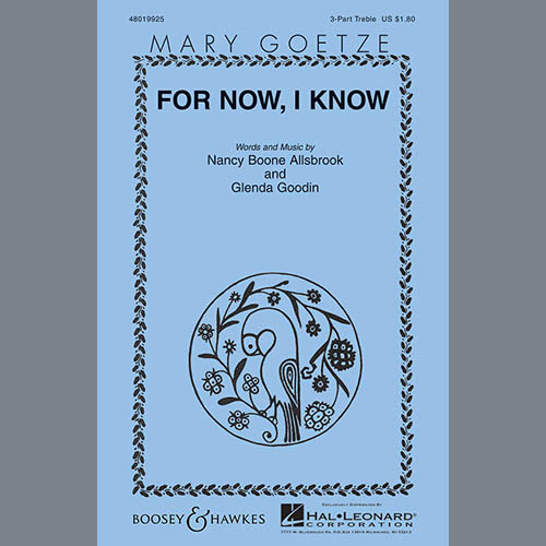 Produktbild zu: For Now, I Know