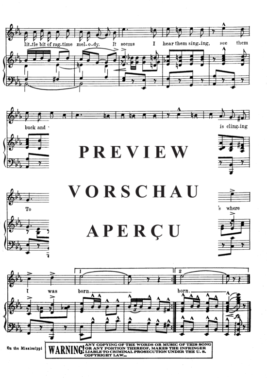 Produktgalerie: Seite 6 von 8 On The Mississippi , Murray, Billy  , Klavier und Gesang