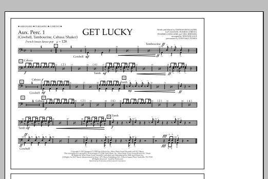 Produktbild zu:  Get Lucky - Aux. Perc. 1 - Tom Wallace