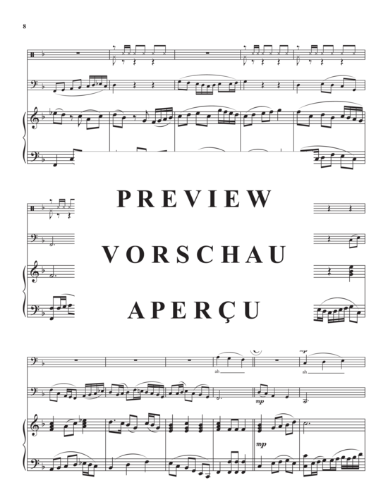 Product gallery: Page 10 of 22 Capricious Suite , , (Tuba, Voice, Percussion + Klavier)