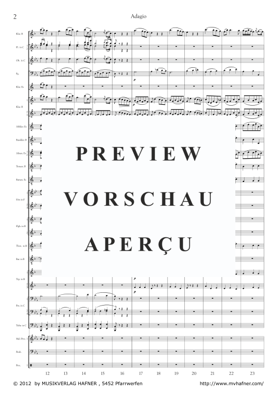 Product gallery: Page 7 of 11 Adagio, , (large wind orchestra)