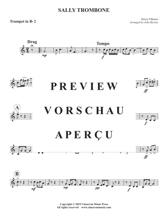 Produktgalerie: Seite 8 von 15 Sally Trombone , , (Blechbläser Quintett)