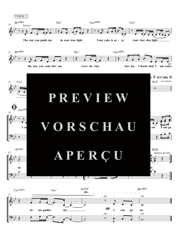 gallery: I Can Go On, , Gemischter Chor SAM/Solo opt. und Klavier