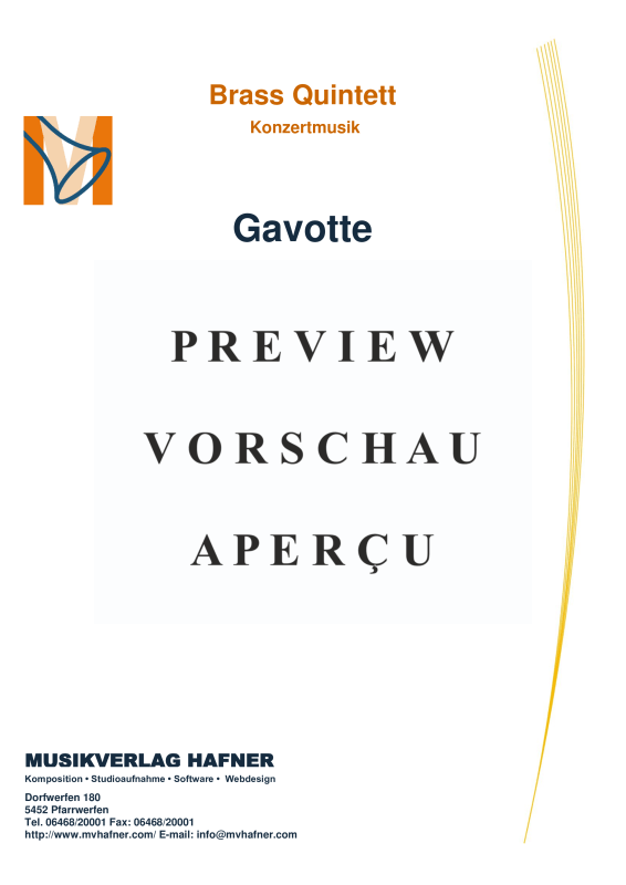 gallery: Gavotte, , (Brass Quintet)