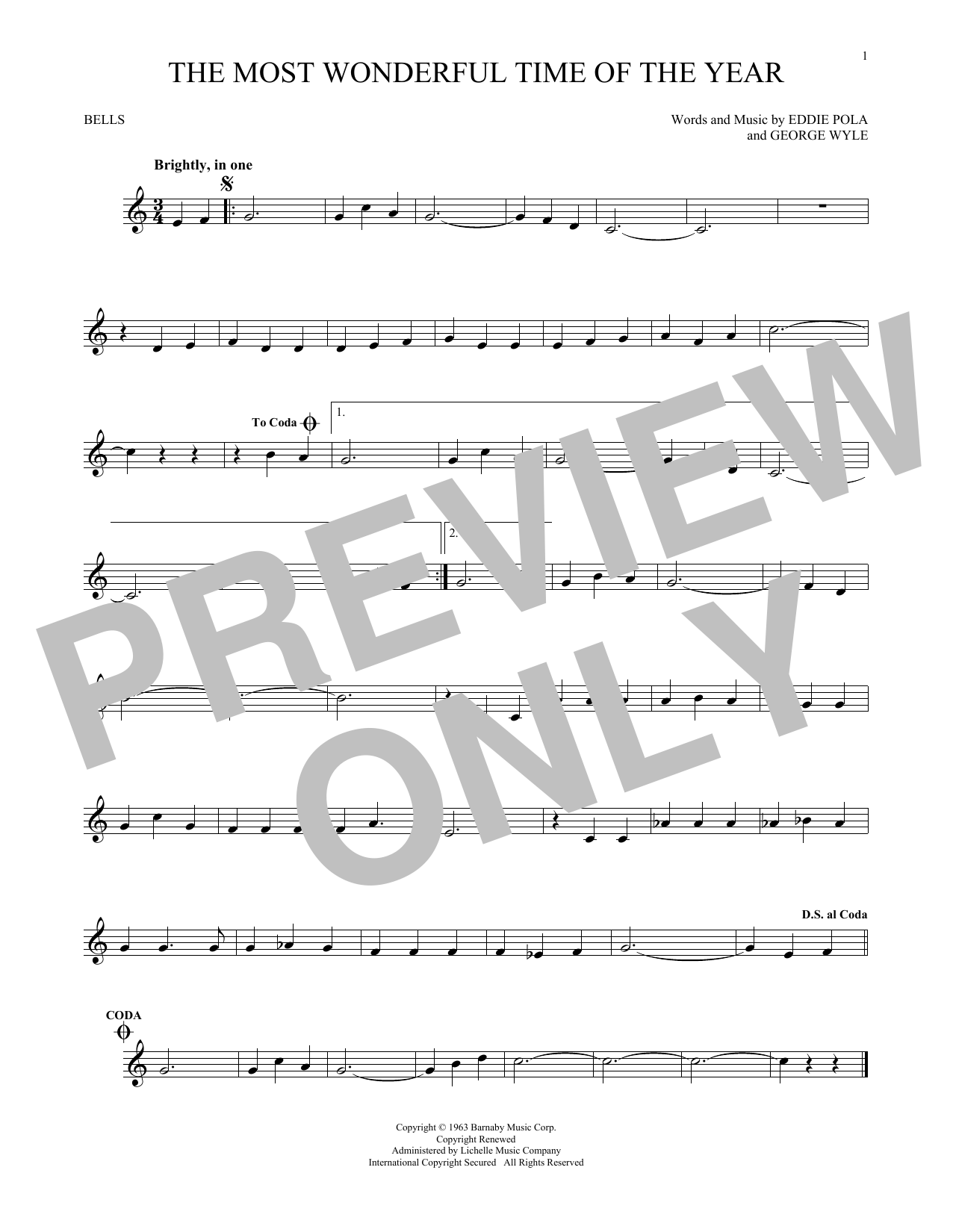 Produktgalerie: Seite 1 von 1 The Most Wonderful Time Of The Year, Eddie Pola, Percussion