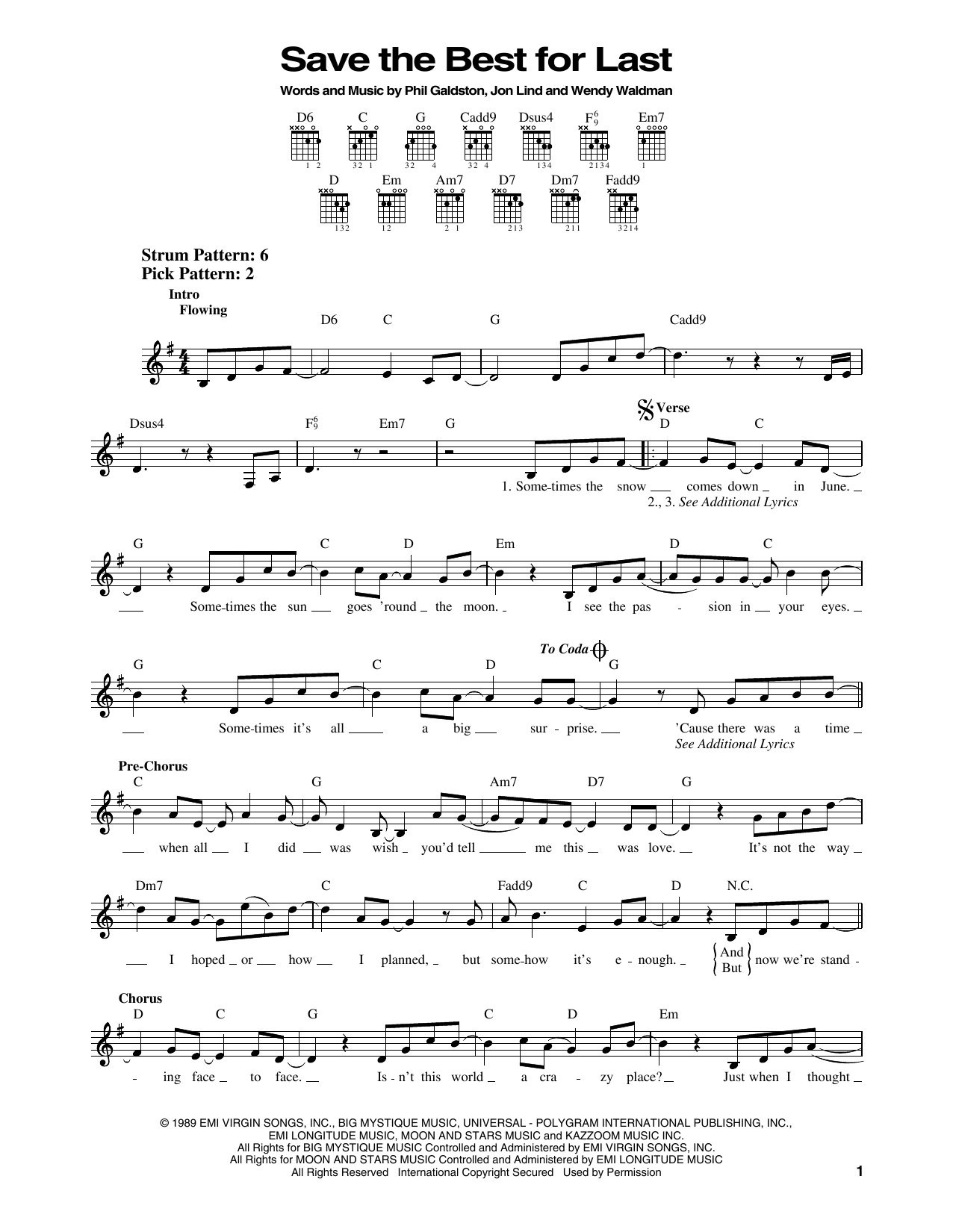 Produktbild zu:  Save The Best For Last - Vanessa Williams