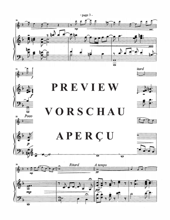 Product gallery: Page 6 of 9 Lullabye for Bear , , (flute and piano)