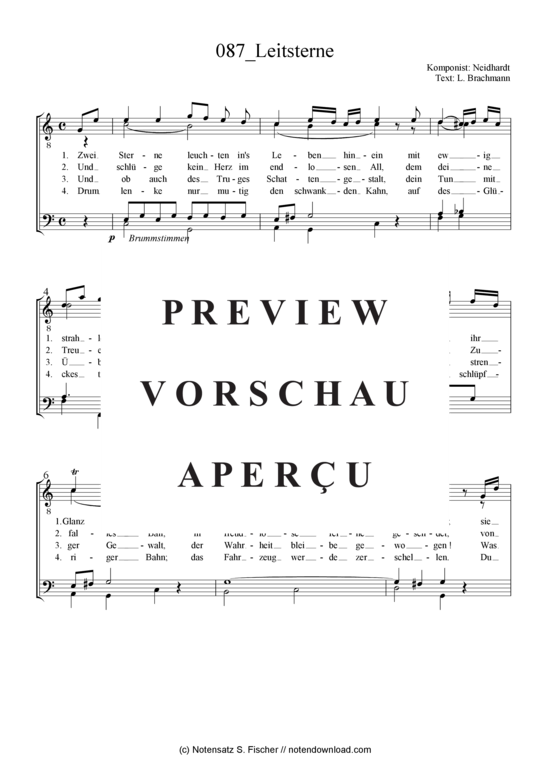 Product gallery: Page 2 of 3 Leitsterne , , (male choir)