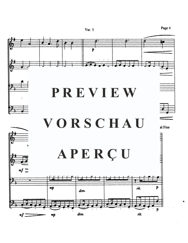 Produktgalerie: Seite 6 von 11 Chaconne, , Blechbläserquartett