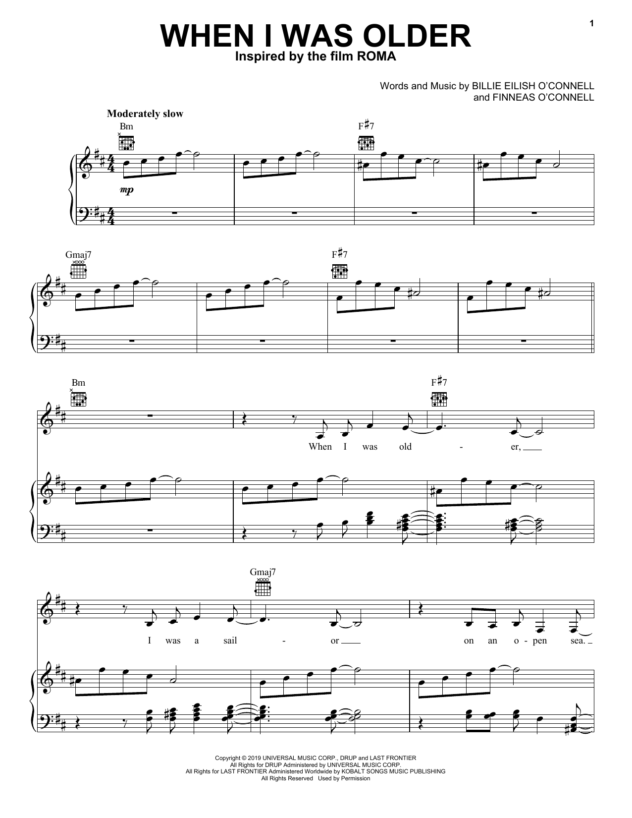 Produktbild zu: WHEN I WAS OLDER (Music Inspired by Roma)