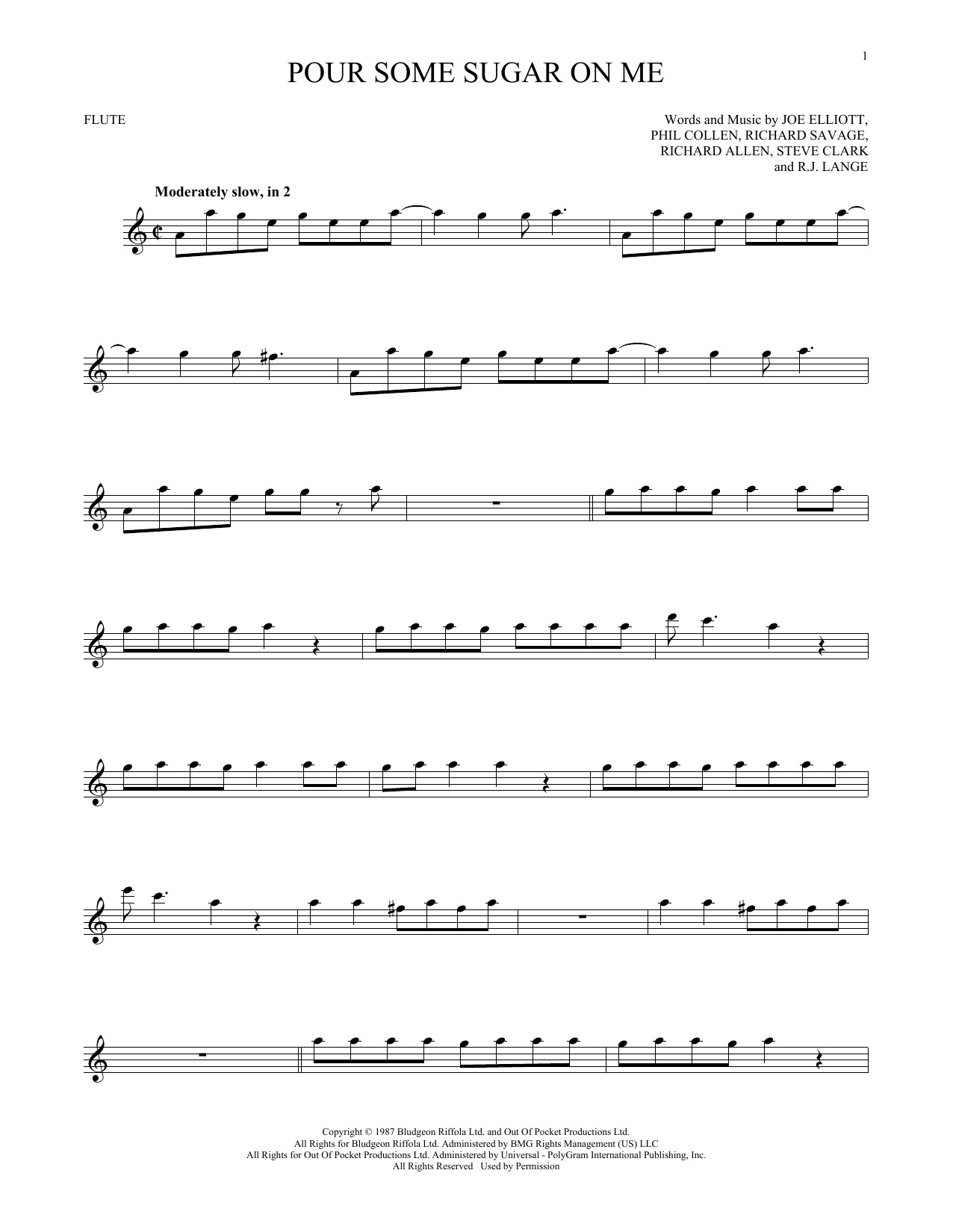 Product gallery: Page 1 of 1 Pour Some Sugar On Me, Def Leppard