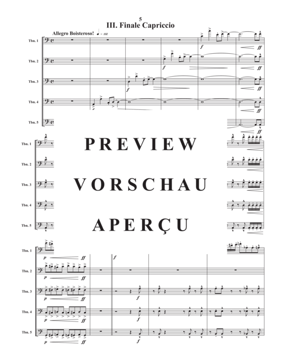 Product gallery: Page 7 of 21 Trombone Quintet , , (Trombone Quintet)