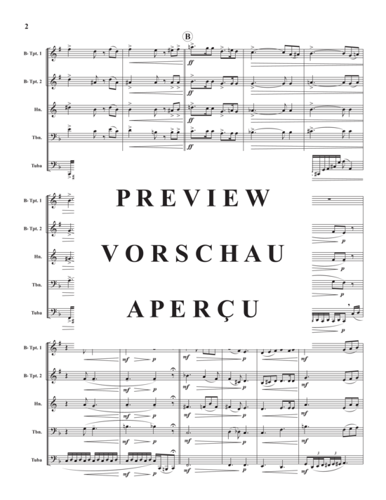 Produktgalerie: Seite 4 von 10 Improvisation , , (Blechbläserquintett)