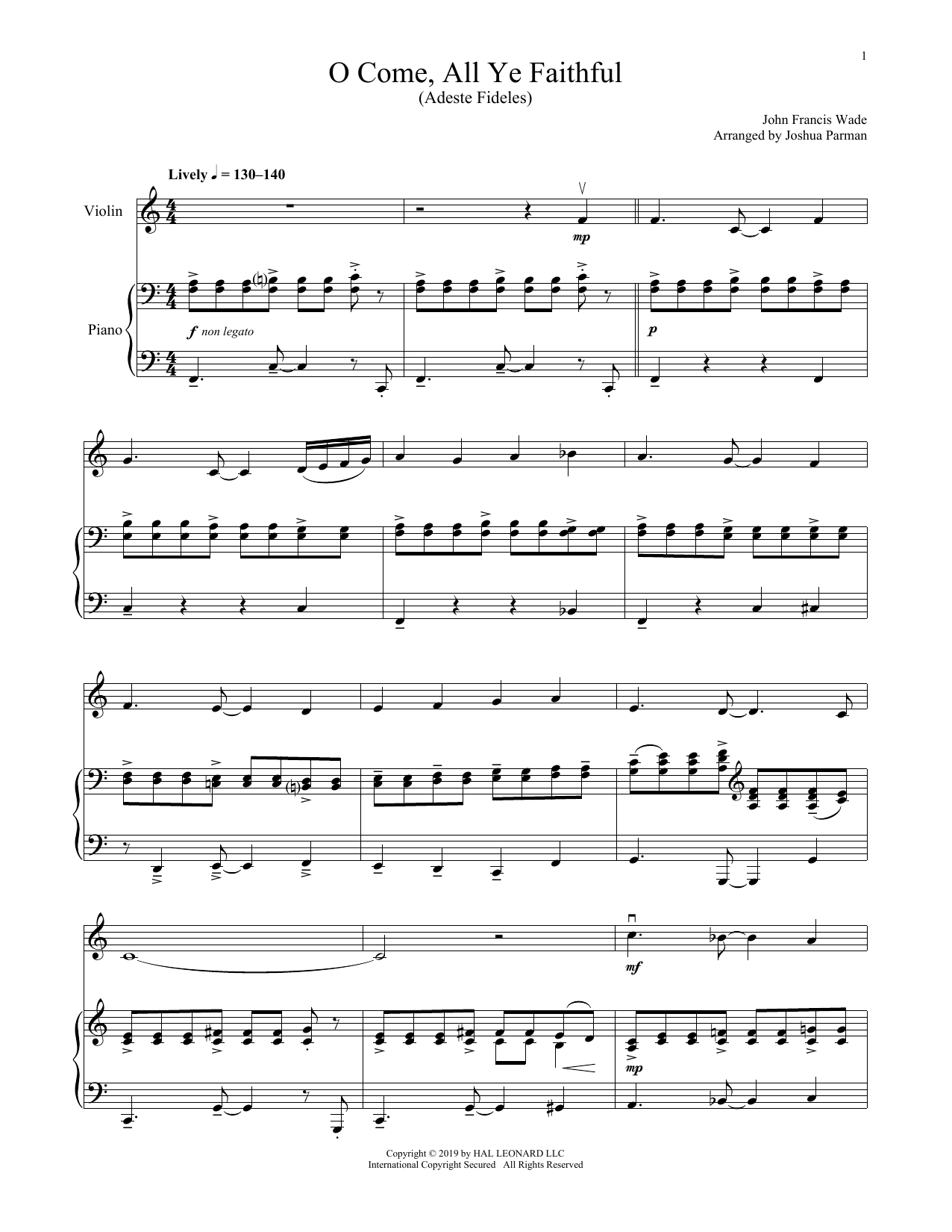 Product gallery: Page 1 of 1 O Come, All Ye Faithful, Christmas Carol