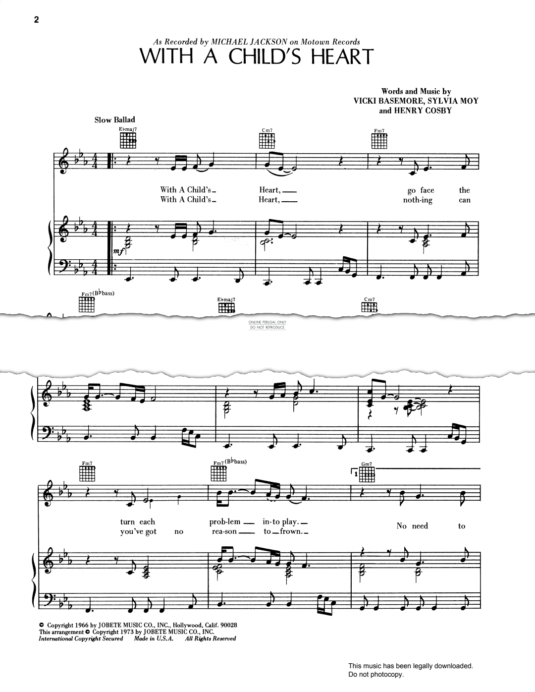 Produktbild zu: With A Child's Heart