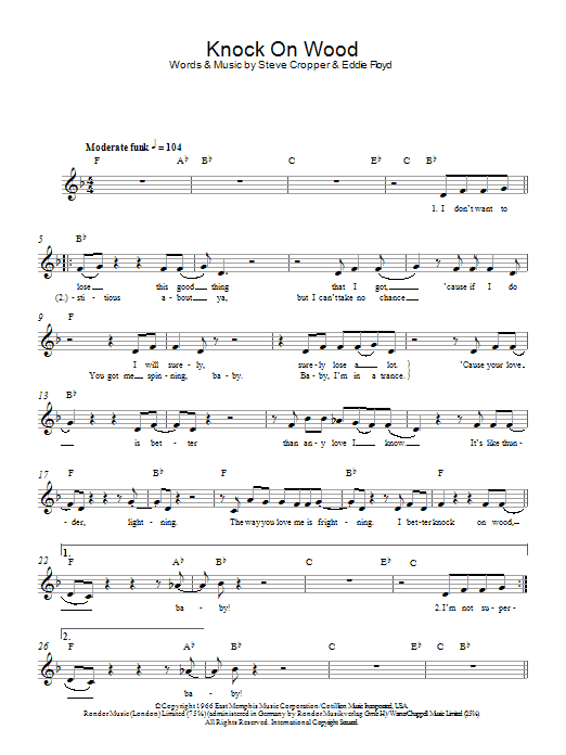 Produktbild zu: Knock On Wood