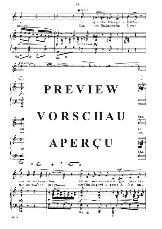 gallery: Un certo non so che, Parisotti, Alessandro, Medium Voice and Piano