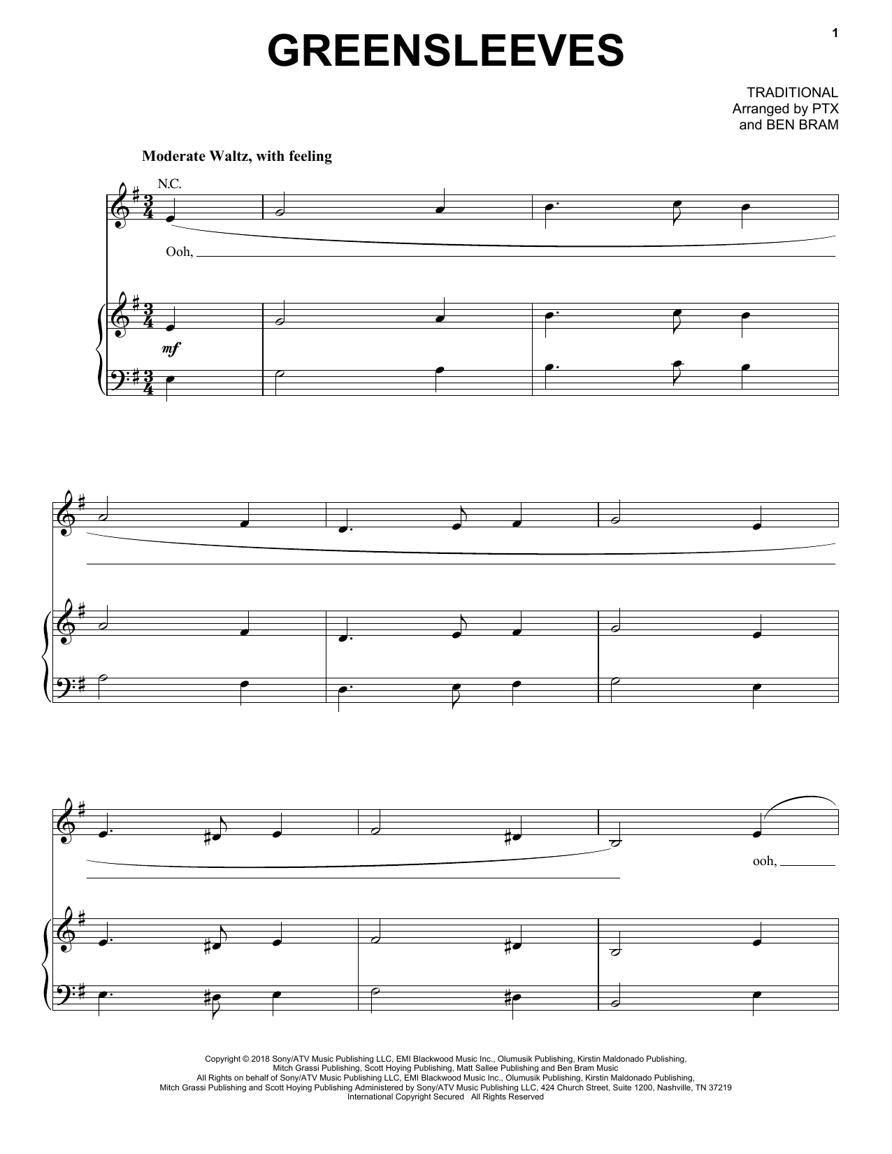 Produktbild zu: Greensleeves