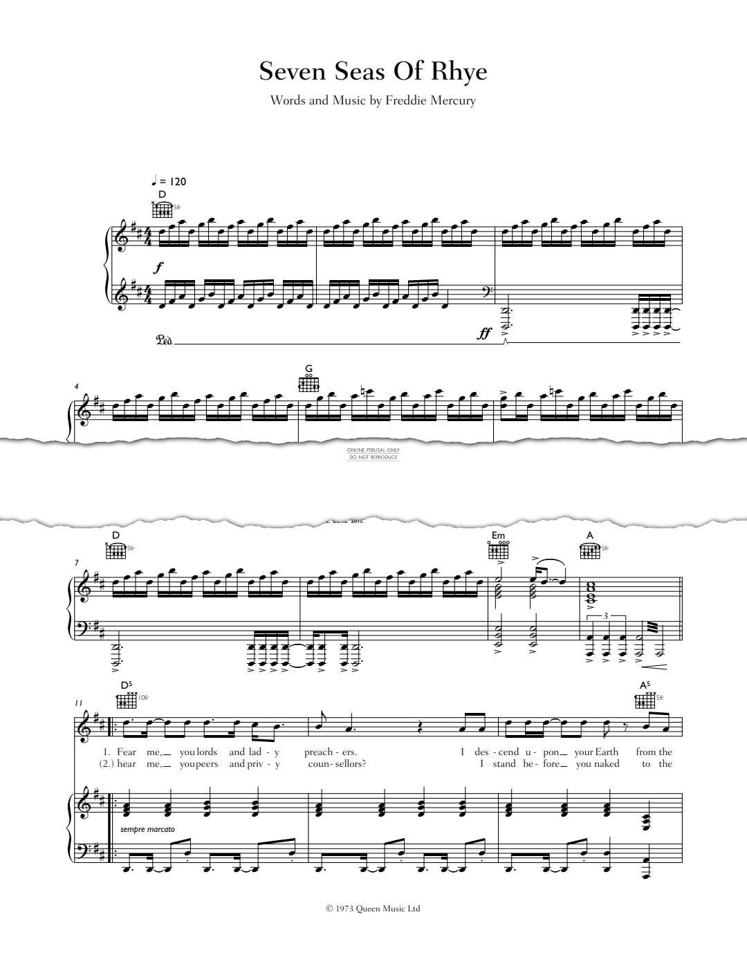 Produktbild zu: Seven Seas Of Rhye
