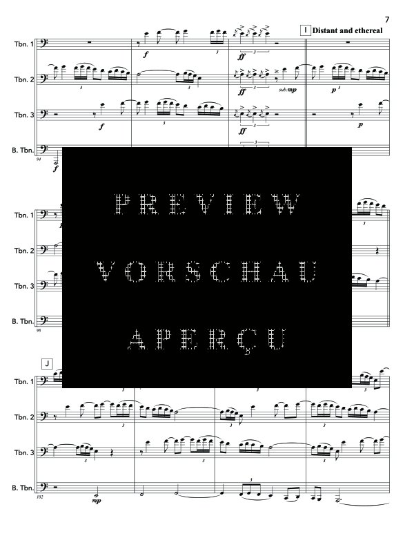 Product gallery: Page 11 of 11 Awaiting Julian (Part II), , (Trombone quartet)