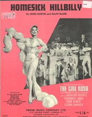 cover: Homesick Hillbilly (from 'The Girl Rush'), Ralph Blane, Gesang, Gitarre, Klavier