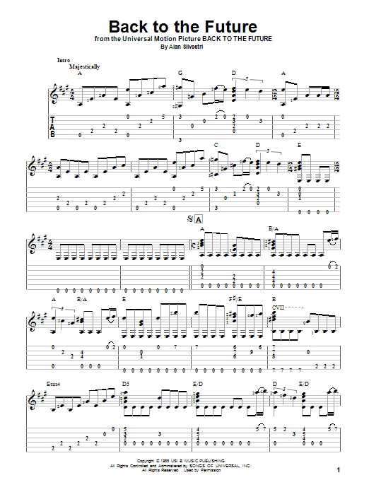 Produktbild zu: Back To The Future (Theme)