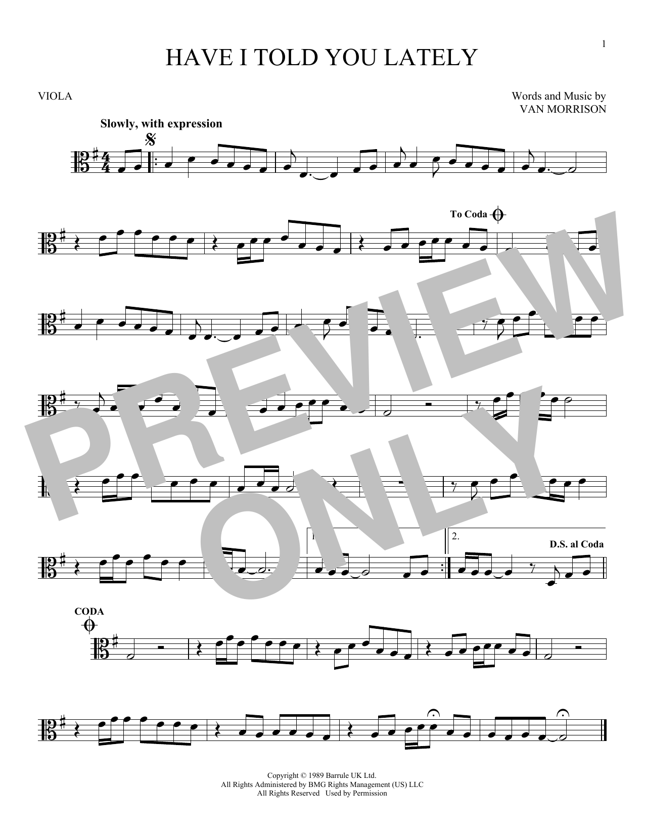 Product gallery: Page 1 of 1 Have I Told You Lately, Van Morrison