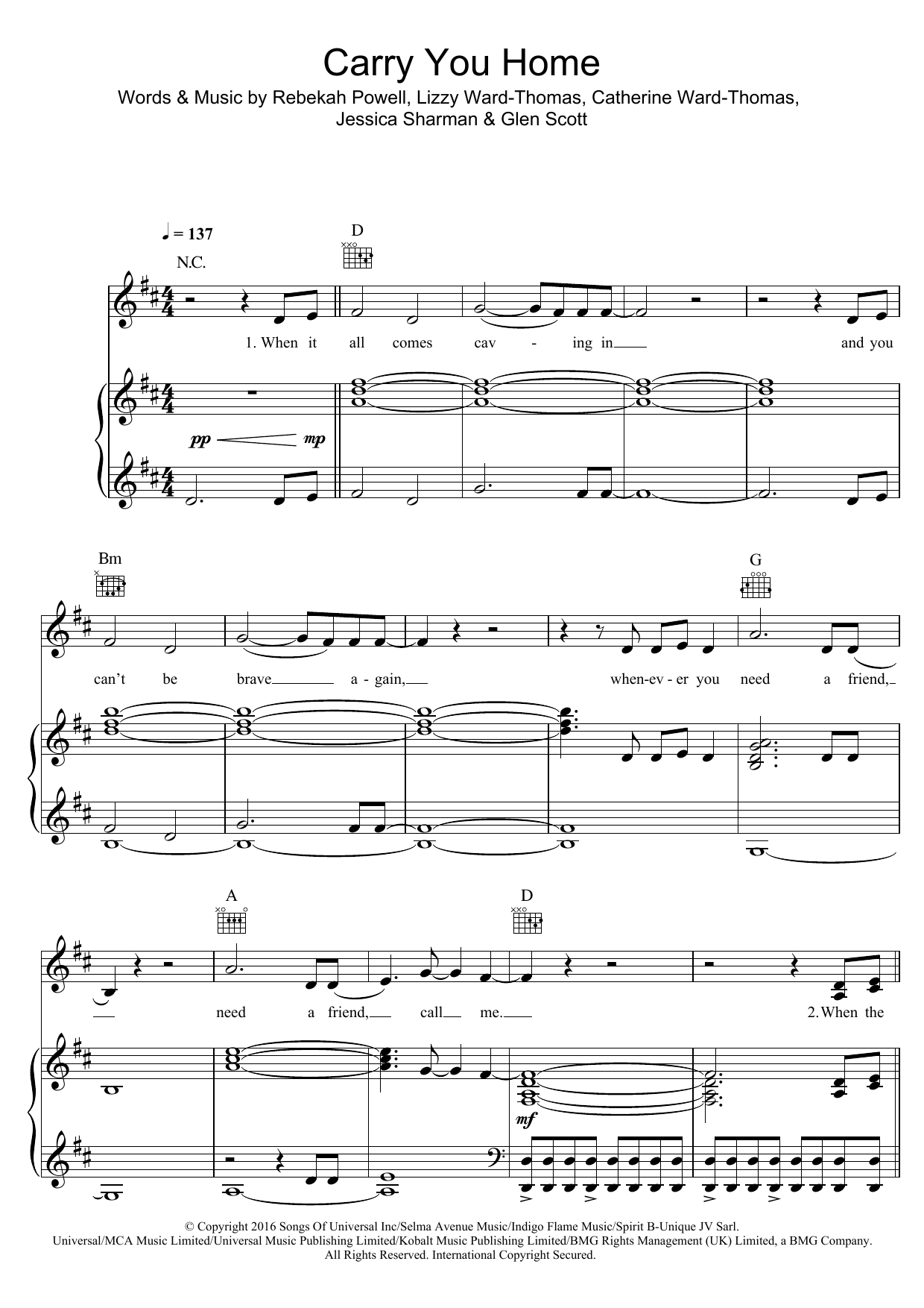 Produktbild zu: Carry You Home