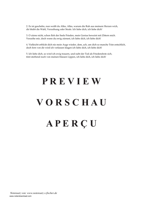 Product gallery: Page 3 of 3 Liebesgeständnis , , Piano and Voice