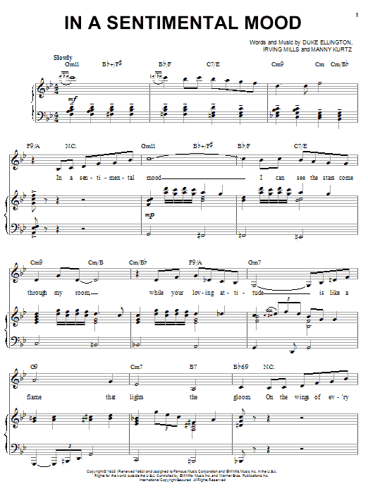 Produktbild zu: In A Sentimental Mood
