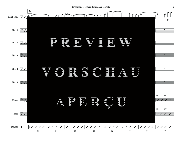 Produktgalerie: Seite 11 von 11 Evolution, , (Tuba Solo, 5x Tuba und Combo Band)