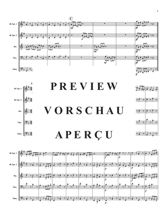 Produktgalerie: Seite 4 von 15 Two Cheerful Jigs , , (Blechbläser-Quintett)