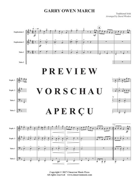 Product gallery: Page 6 of 21 March Collection for Tuba Quartet , , (Tuba Quartett EETT)