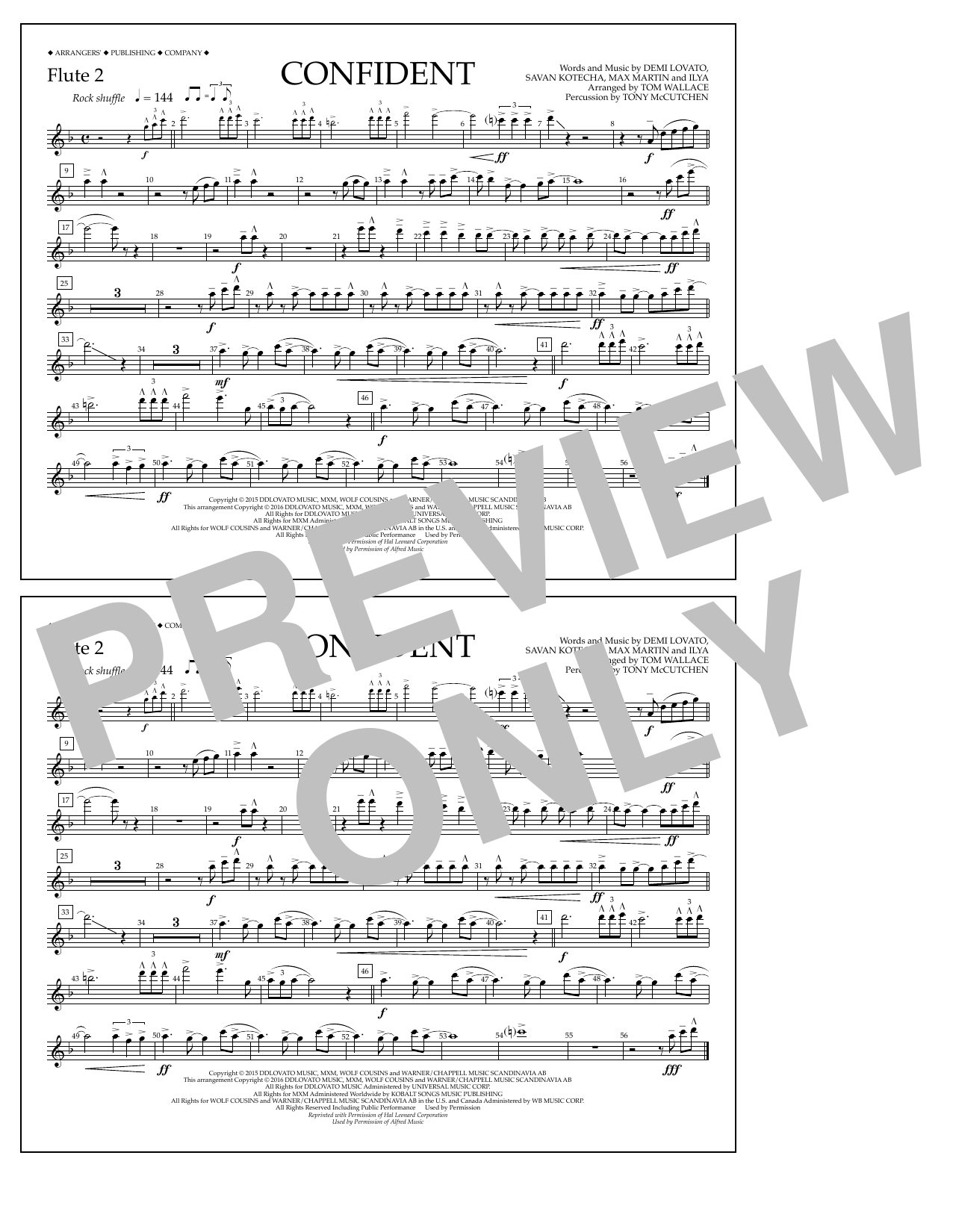 Produktbild zu: Confident - Flute 2