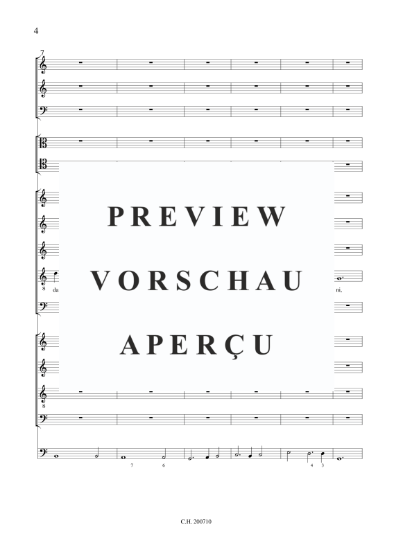 gallery: Laudate Pueri Dominum , , (Gemischtes Ensemble 9 Stimmen, Streicher, Posaunen und BC)