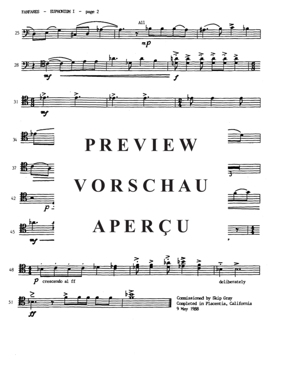 Product gallery: Page 4 of 10 Fanfares , , (Tuba Quartett EETT)