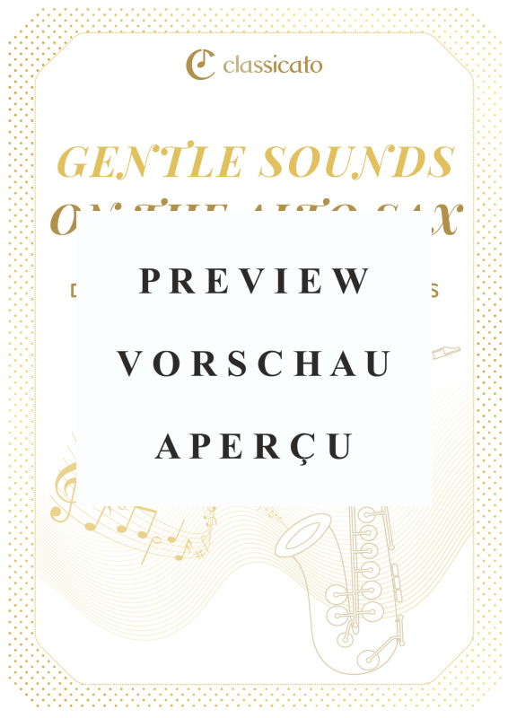 Produktgalerie: Seite 2 von 11 Gentle Sounds on the Alto Sax - Dreamy Melodies & Tender Classics - Easy Arrangements, , Alto Saxophone Solo and Chords