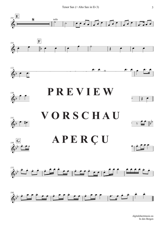 Product gallery: Page 20 of 21 In Den Bergen (Saxophon Trio AAA(T) , Avsenik, Slavko,  + piano)