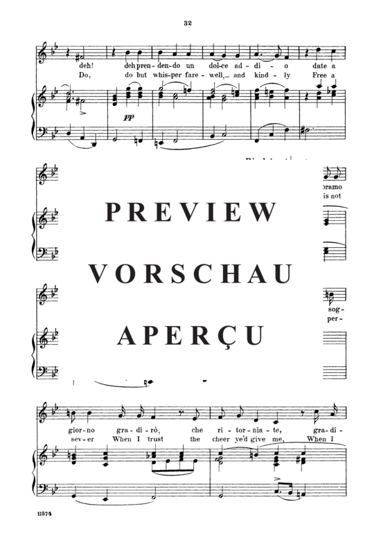 gallery: E quando ve n´andate , Parisotti, Alessandro, (Gesang hoch + Klavier)