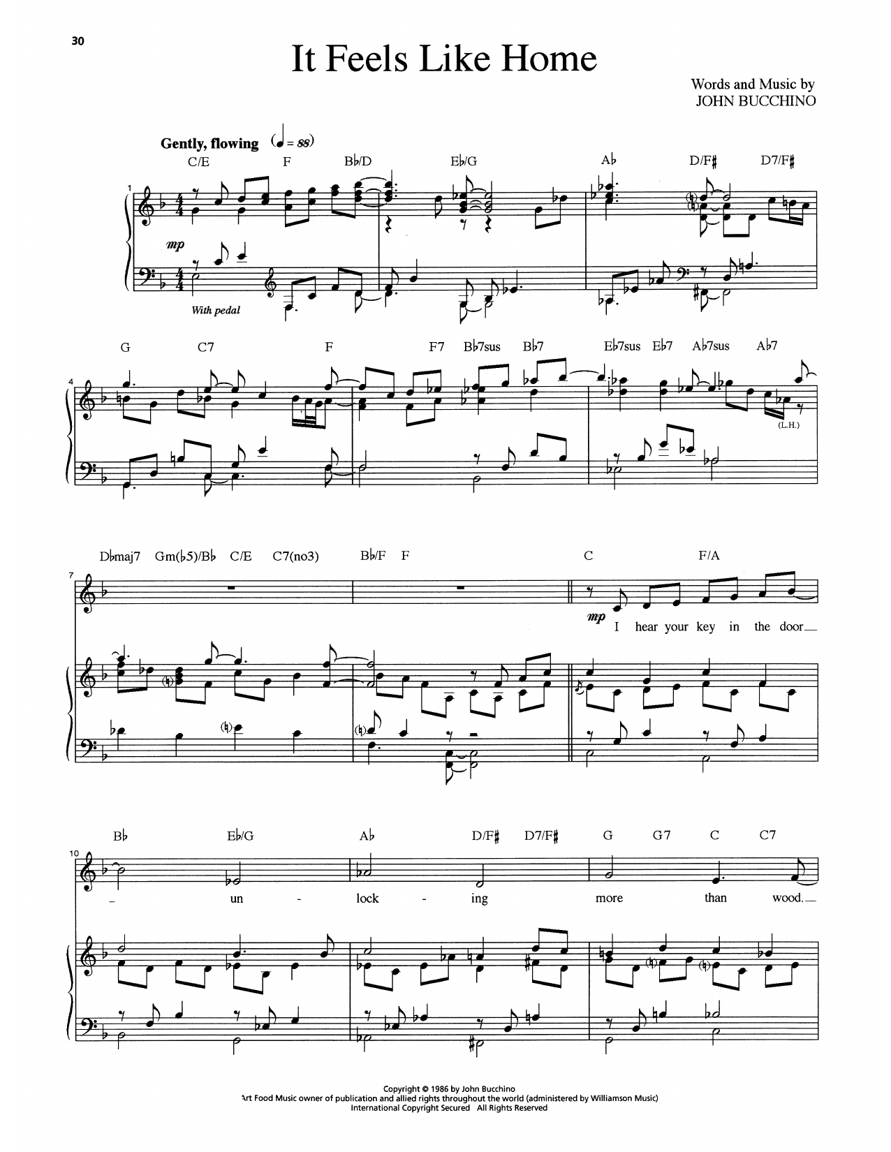 Produktgalerie: Seite 1 von 1 It Feels Like Home, John Bucchino, Gesang, Klavier