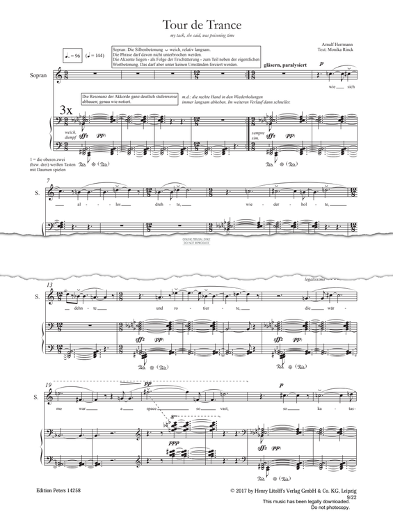 Produktgalerie: Seite 1 von 1 Tour de Trance, Arnulf Herrmann, Gesang, Klavier